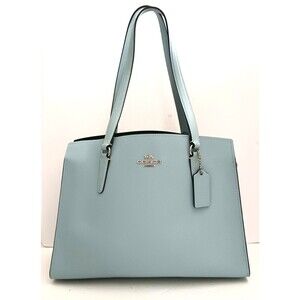 Coach Light Blue Tote Bag